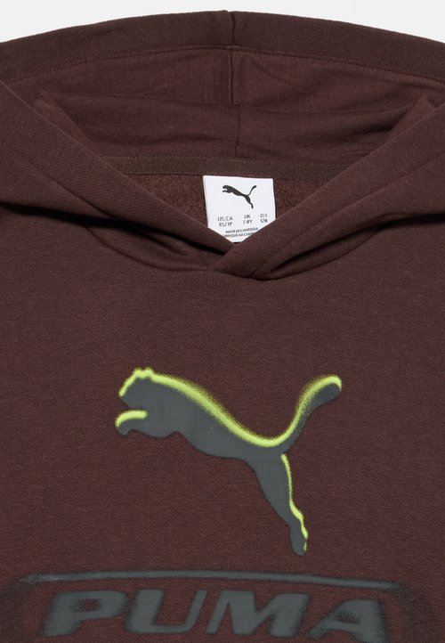 PUMA STREET RELAXED HOODIE UNISEX - Hoodie - chocolate fondue — photo 3