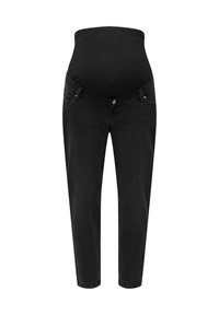 OLMCATWALK NOOS - Calças de ganga de corte afunilado - washed black