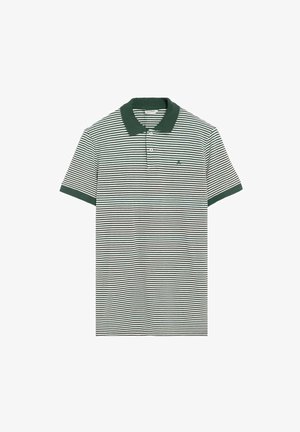 Scalpers, SCALPERS SUMMER STRIPES POLO - Polo - dark green