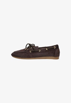 Toral, TORAL DAMES MOCASSINS KIMANA. - Bootschoenen - pelo liso pony cacao