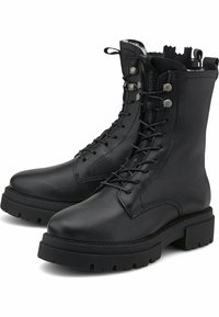 Blackstone Stivaletti stringati - schwarz