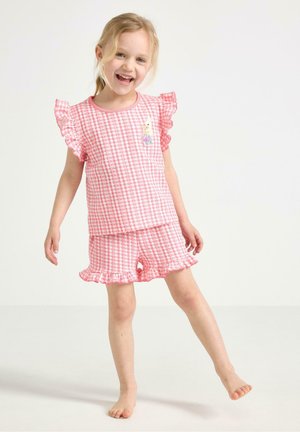 Lindex, LINDEX PYJAMA SET IN GINGHAM LINDEX - Pyjama - pink