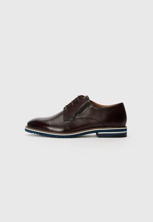 Smart lace-ups - dark brown