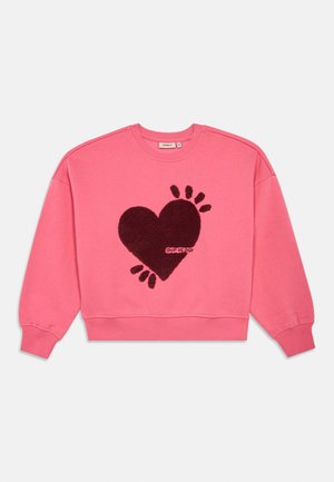 KOGTAMMIE LIFE PRINT O NECK - Φούτερ - pink lemonade