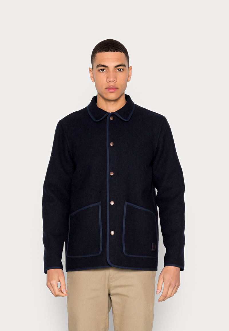 Nudie Jeans FRED - Casaco de verão - navy