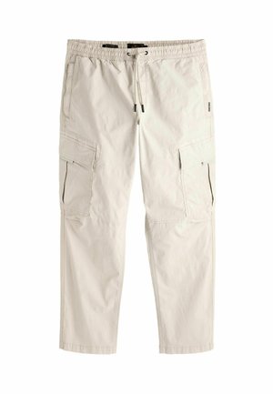 UNCUFFED STRETCH UTILITY  REGULAR FIT
 - Kargopüksid - ecru white