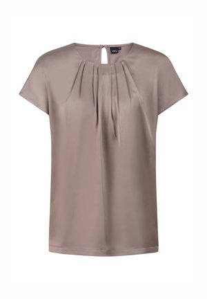 LANS - T-shirt basic - cafe au lait