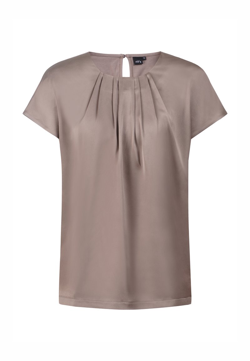 RIL'S LANS - T-shirt basic - cafe au lait