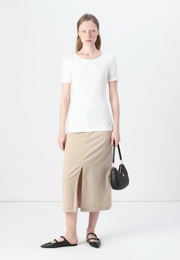 A-line skirt - beige3