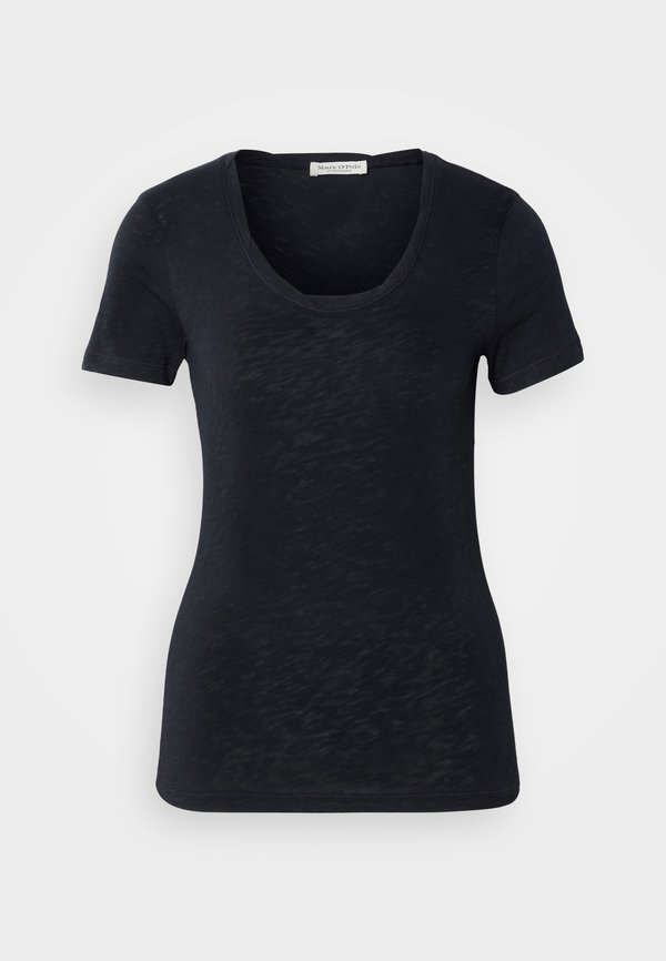 DEEP ROUND NECK TWISTED - Basic T-shirt2
