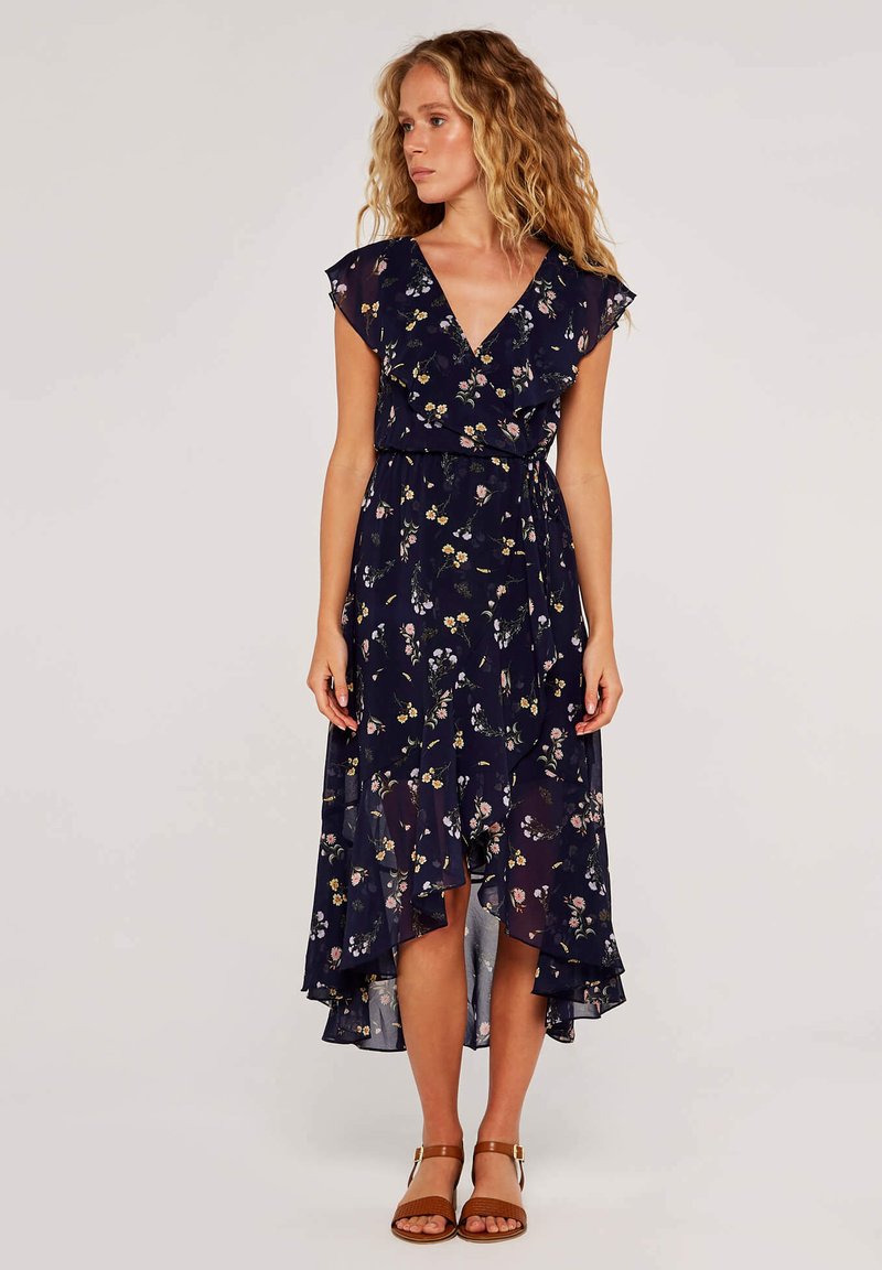 Apricot Jurk donkerblauw