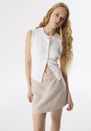 REGULAR FIT - Top - ecru