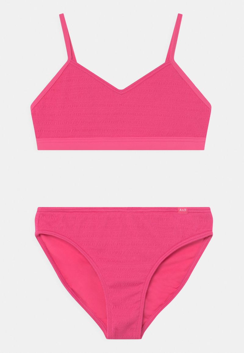 Abercrombie & Fitch TRIANGLE SET Bikini pink Zalando.co.uk