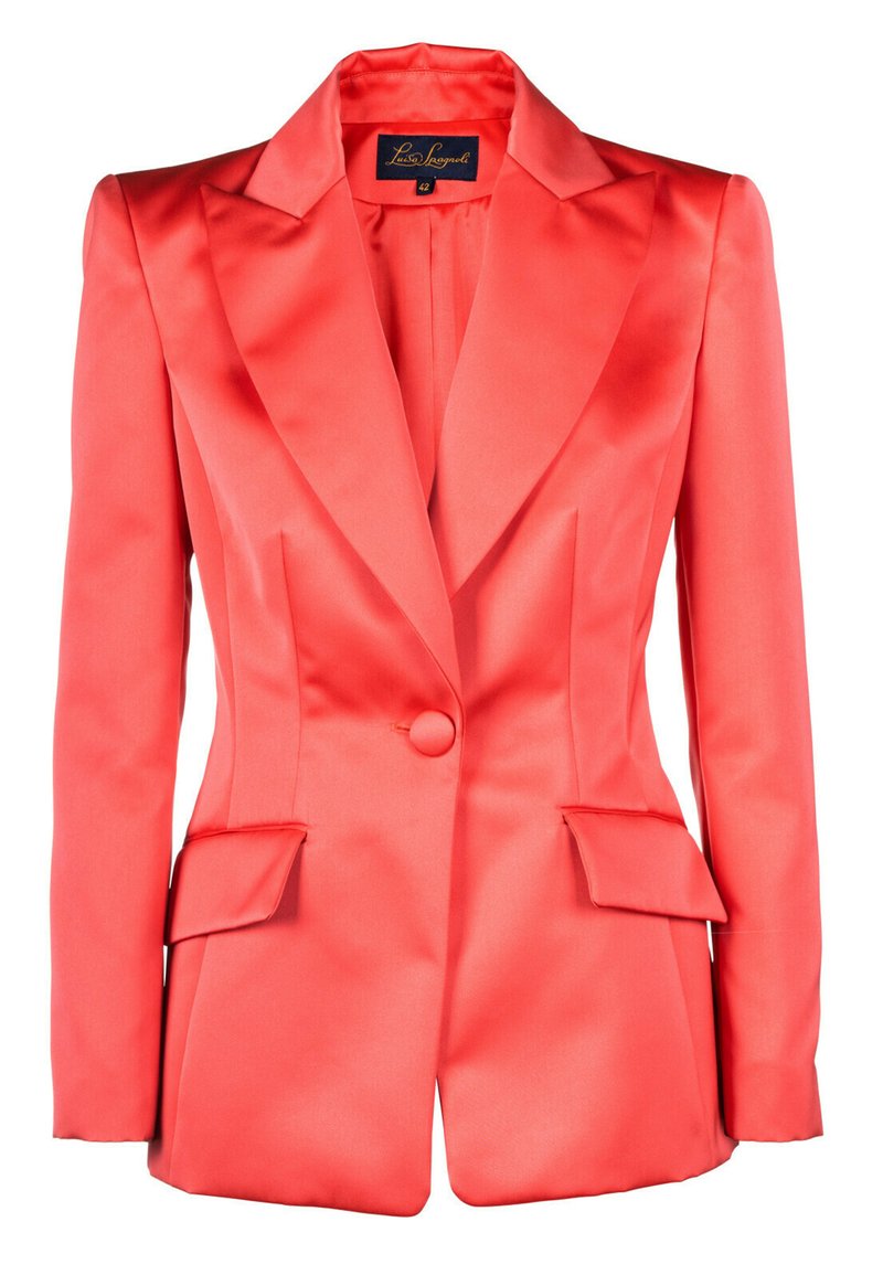Damen Leichte Jacken | Luisa Spagnoli VETRI Blazer corallo/koralle - DN48452 Damen Leichte Jacken | Luisa Spagnoli VETRI Blazer corallo/koralle - DN48452