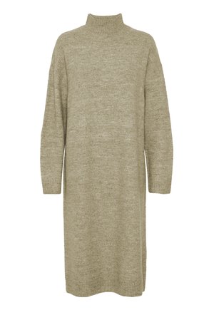 b.young BYOMUNA - Strickkleid - beige
