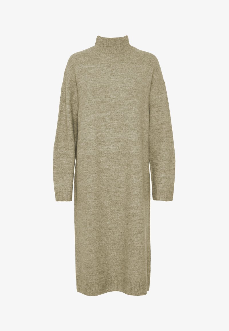 b.young BYOMUNA - Strickkleid - beige