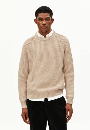 ARMEDANGELS, TWEED - Jumper - sandstone tweed