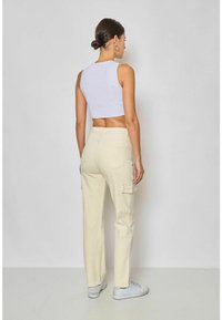 Elara Jeans a sigaretta - beige
