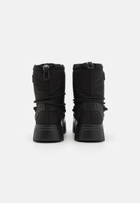 Tommy Jeans HYBRID BOOT - Platvormtallaga poolsaapad - black