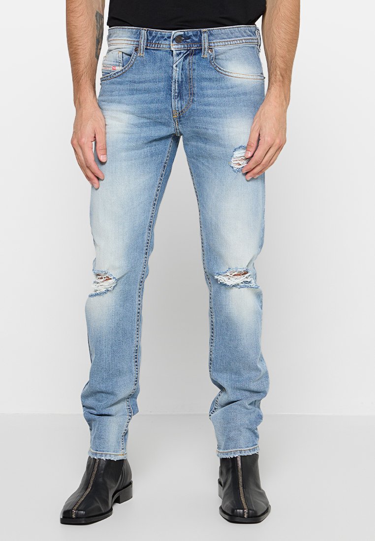 Diesel Straight leg jeans blauw denim/bluedenim Diesel Straight leg jeans blauw denim/bluedenim