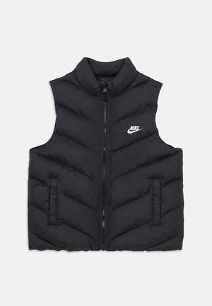 VEST UNISEX - Waistcoat - black/white