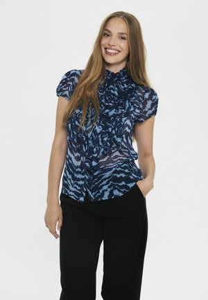 LILJA CRINKLE - Bluse - pageant blue