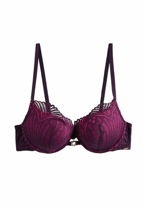 REGULAR FIT - GEO TRIPLE BOOST - Underwired bra - pink purple