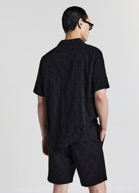 Calliope BERMUDA ROMBO - Short - var nero
