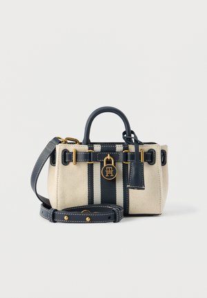 AMERICAN ICON - Handtas - white canvas/blue