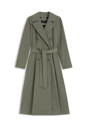 BOSS, CALILI - Klassischer Mantel - dark green