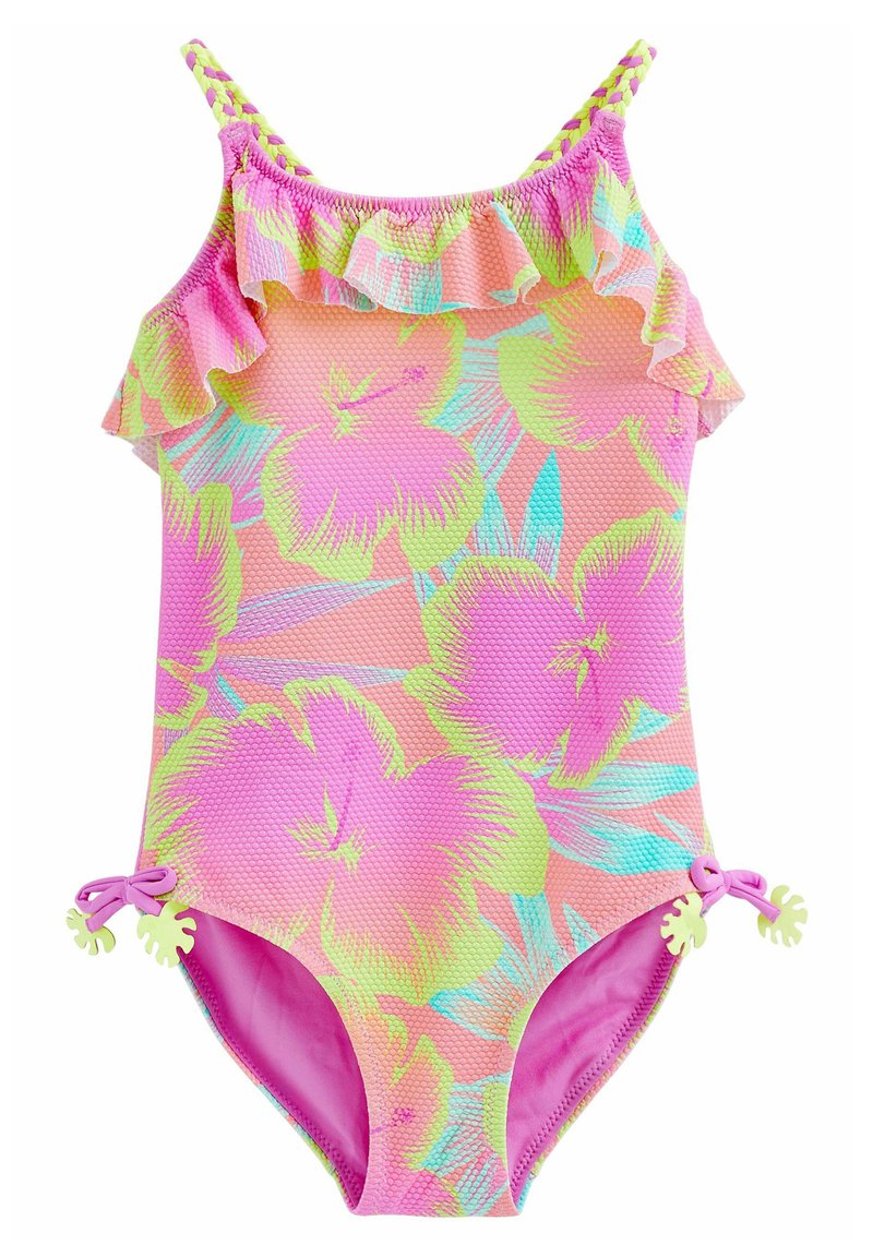 Next FRILL SWIMSUIT Maillot de bain bright orange/orange ZALANDO.FR