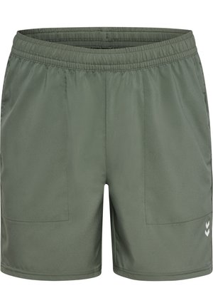 Hummel, HUMMEL - Korte sportsbukser - castor gray