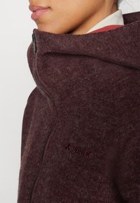 Vaude WOMEN'S TINSHAN COAT III - Jakna od flisa - dark oak