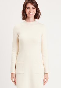 Cache Cache MIT TASCHEN - Strickkleid - ecru