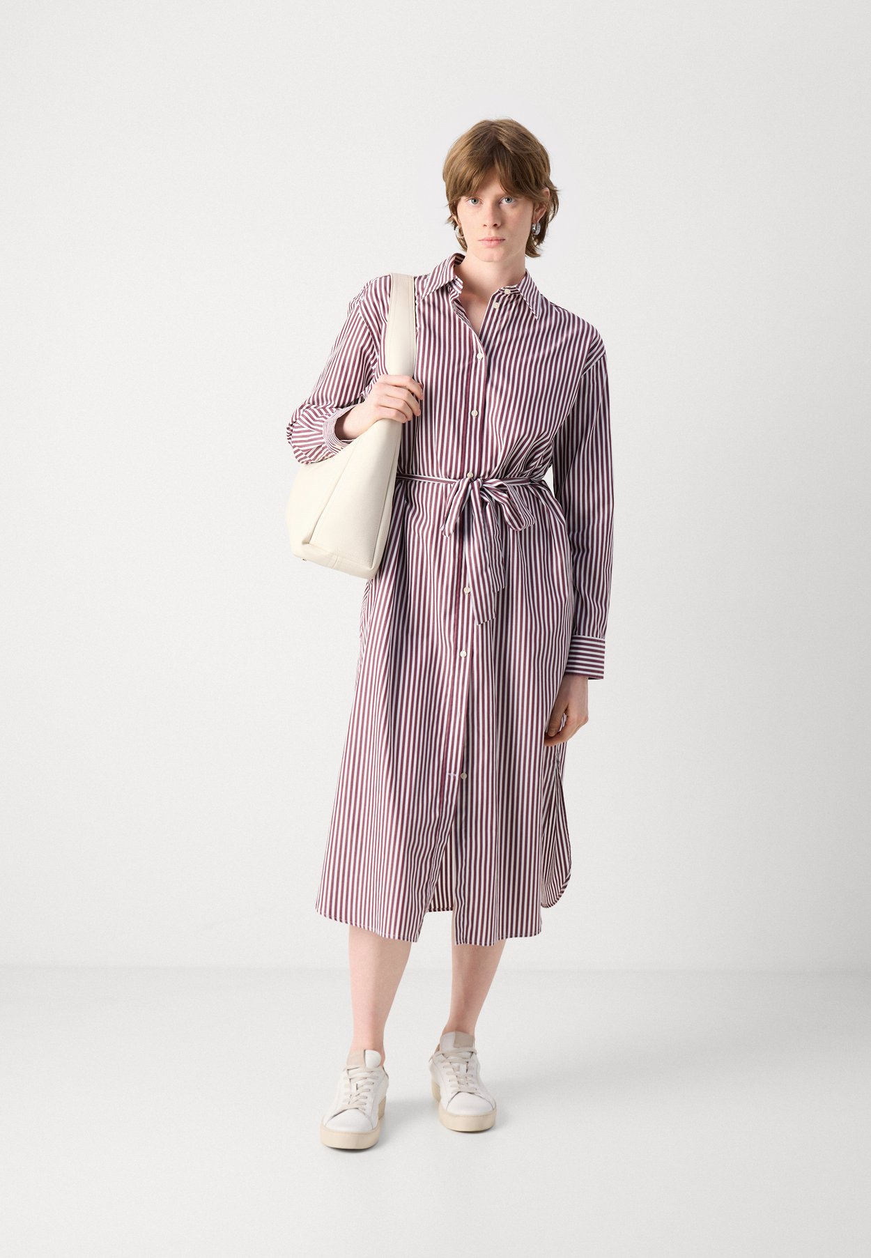 BELTED CLASSIC SHIRT DRESS