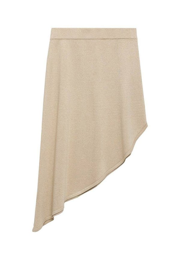 ASYMMETRICAL KID - A-line skirt - beige2