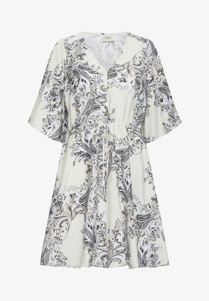 Fransa, FRADARA DR 4 - Robe de jour - dara brown and blue