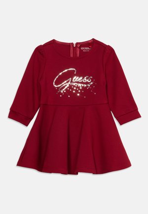 Guess, PUNTO MILANO SET - Jerseykleid - beet juice red