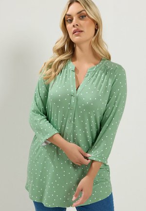 Yours Clothing, PLUS SIZE BLOUSES & SHIRTS - Blouse - light green