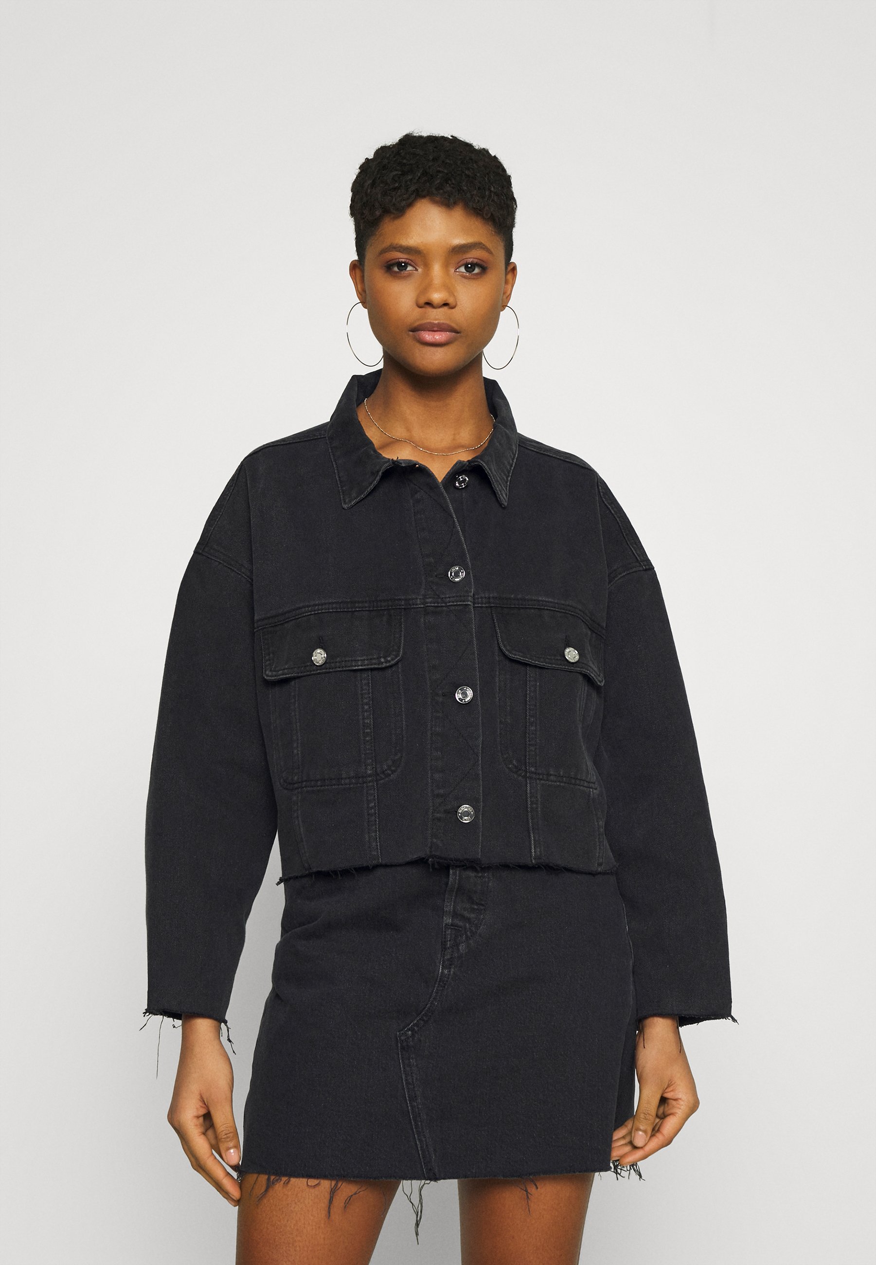 Missguided PLEAT BACK OVERSIZED 80S 