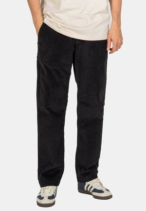 REFLEX LOOSE - Stoffhose - deep black square cord
