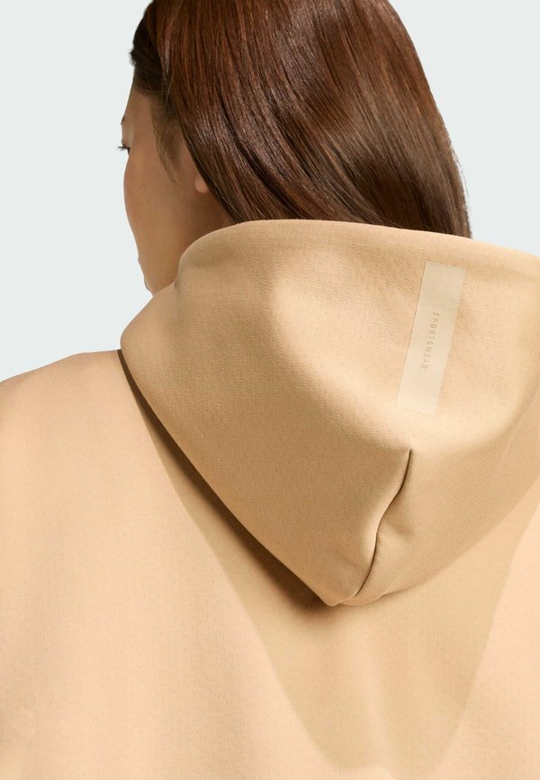 Zip-up sweatshirt - warm sandstone2