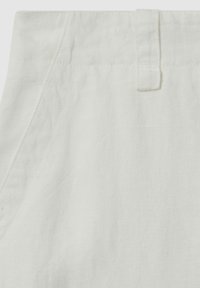 Reiss PETITE FITWIDE LEG GARMENT DYED - Bukser - white
