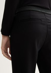 TOM TAILOR MIA SLIM - Chino kalhoty - deep black