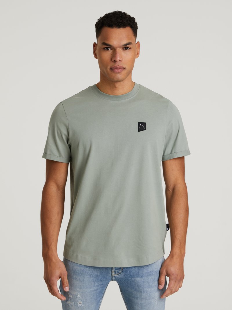 CHASIN' - BRODY - Basic T-shirt - green, Enlarge