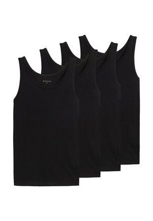 IM 4 PACK - Unterhemd/-shirt - black dark solid