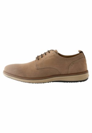DERBY - Fűzős cipők - taupe brown