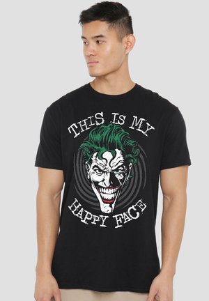 DC COMICS - BATMAN, BATMAN MANIACAL SPIRAL - Print T-shirt - black