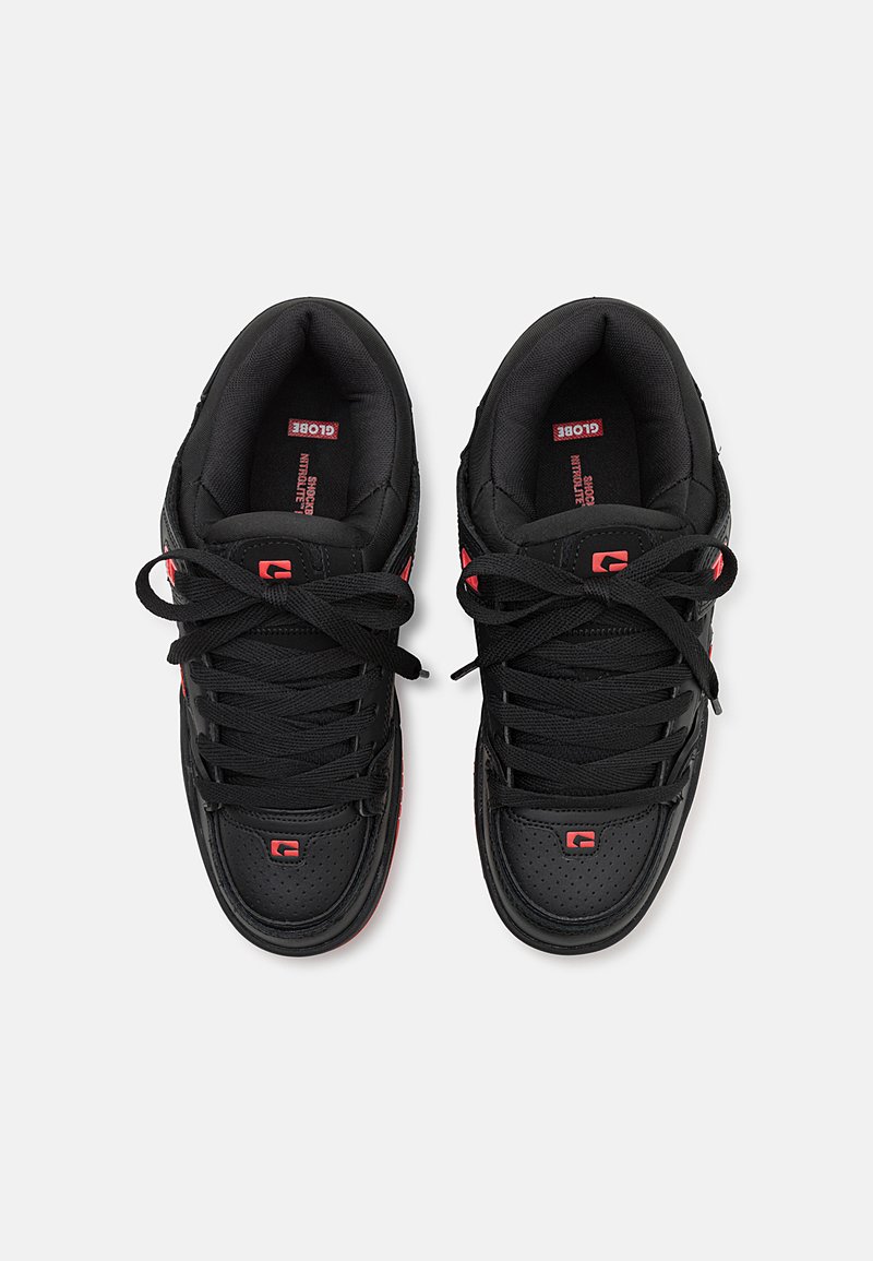 Chaussures Noir Night Chaussures De Skateboard Globe Fusion - Black/Night, Taille US 5 Semelle Synthétique Résistante