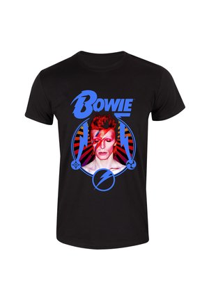 DAVID BOWIE STARBURST - T-shirt imprimé - black